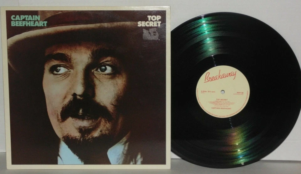 Captain Beefheart Magic Band Top Secret UK LP VG+ Plays Well Breakaway BWY66   - Image 1 of 3