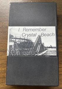 RARE Vintage Crystal Beach Park Ontario VHS Tape "I REMEMBER" By Timothy Wagner - Picture 1 of 3