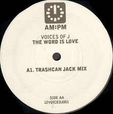 VOICES OF J - The Word Is Love - Am :p M - UK - 12 Voicedj 001