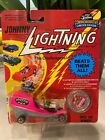 Johnny Lightning With Lightning Motion Movin’ Van - Pink