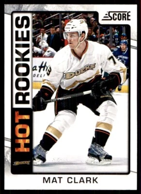 2012-13 Score Mat Clark RC Anaheim Ducks #529 - Image 1 of 2