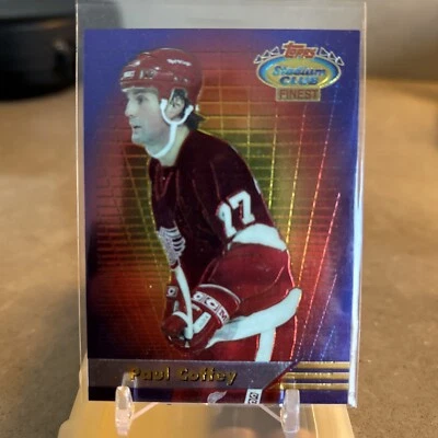 1993-94 Topps Stadium Club Finest Paul Coffey #4 - Image 1 of 2