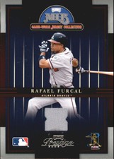 2005 Prestige Playoff MLB Game-Worn Jersey Collection Baseball Card #18 Furcal