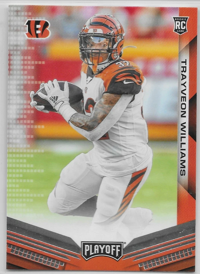 2019 Playoff #276 Trayveon Williams RC Cincinnati Bengals Texas A&M - Image 1 of 1