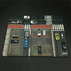1/64 Parking Lot Mouse Pad Mat Model Car Vehicle Scene Display Large Garage Toys