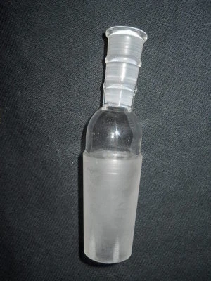 Ace Glass 10/30 Outer Offset Thermometer Adapter, 24/40 Inner Joint 5024-10 - Image 1 of 4