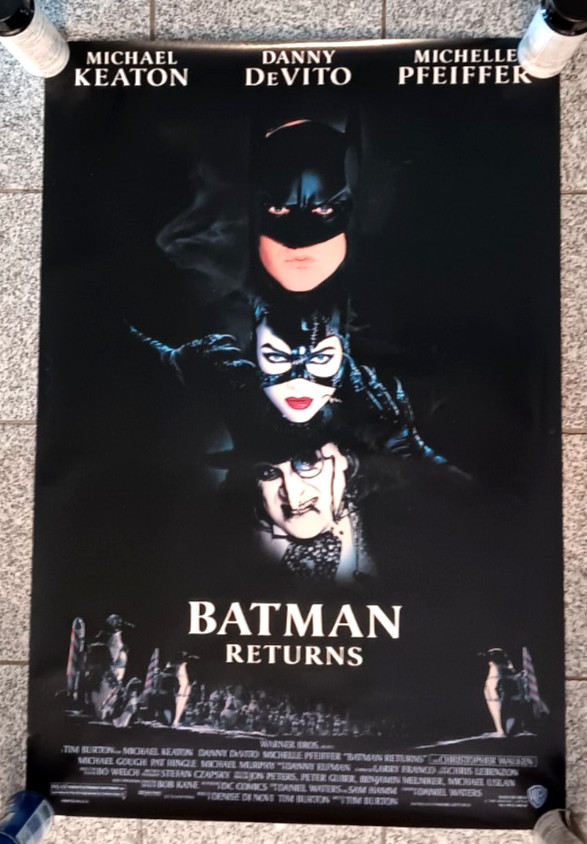 限定値下 映画『バットマン リターンズ』1992年 映画ポスター B2サイズ 限定値下 映画『バットマン リターンズ』1992年 映画ポスター B2