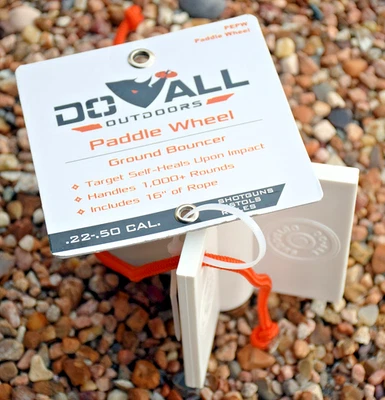 Do All Outdoors Self Healing Target .22-.50 cal Ground Bouncer Paddle Wheel, NEW - Image 1 of 4