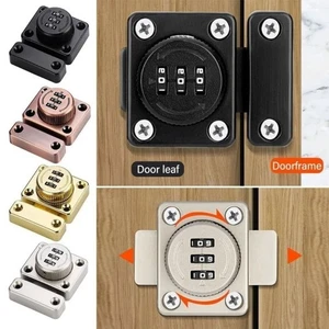 Password Lock Cabinet Door Lock Anti-Theft Cabinet Drawer Double Opening Lock - Picture 1 of 17