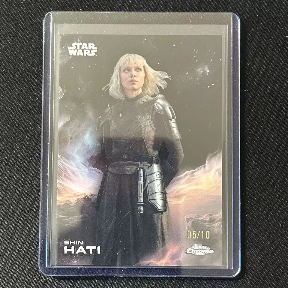 💎2025 TOPPS CHROME STAR WARS BLACK REFRACTOR /10 SHIN HATI - Image 1 of 1
