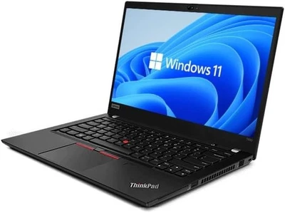 Lenovo ThinkPad T490 Core i5-8365U 16GB RAM 256GB SSD FHD Windows 11 14" Laptop - Image 1 of 4