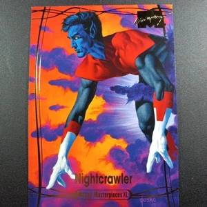 /1999 Nightcrawler Gold Foil 5x7 Marvel Masterpieces XL Oversized Card 2023 - Picture 1 of 11