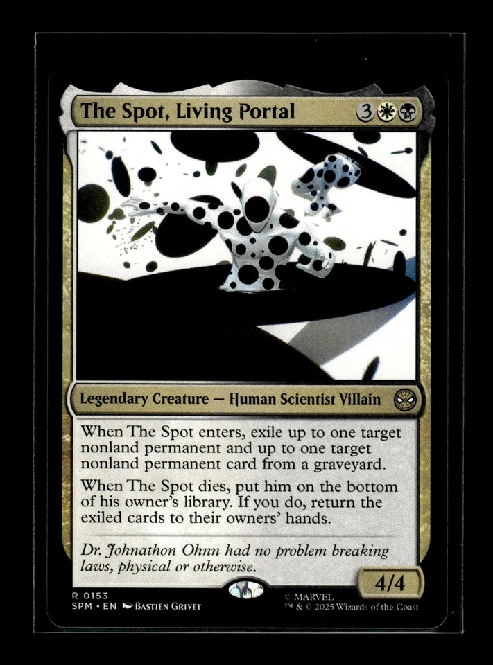 THE SPOT, LIVING PORTAL Marvel's Spider-Man #153 SPM(NM+)(MTG) - Image 1 of 1