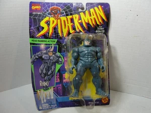 Rhino Spider Man Animated Series Marvel Comics 5,5" Figur von Toy Biz 1994 Neu - Bild 1 von 1