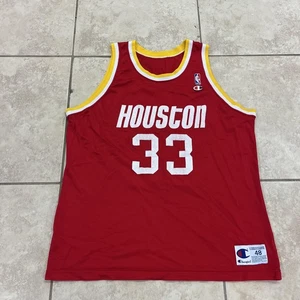 Houston Rockets seltenes Trikot Herren 48 rot NBA Basketball Champion Otis Thorpe 33 - Bild 1 von 8
