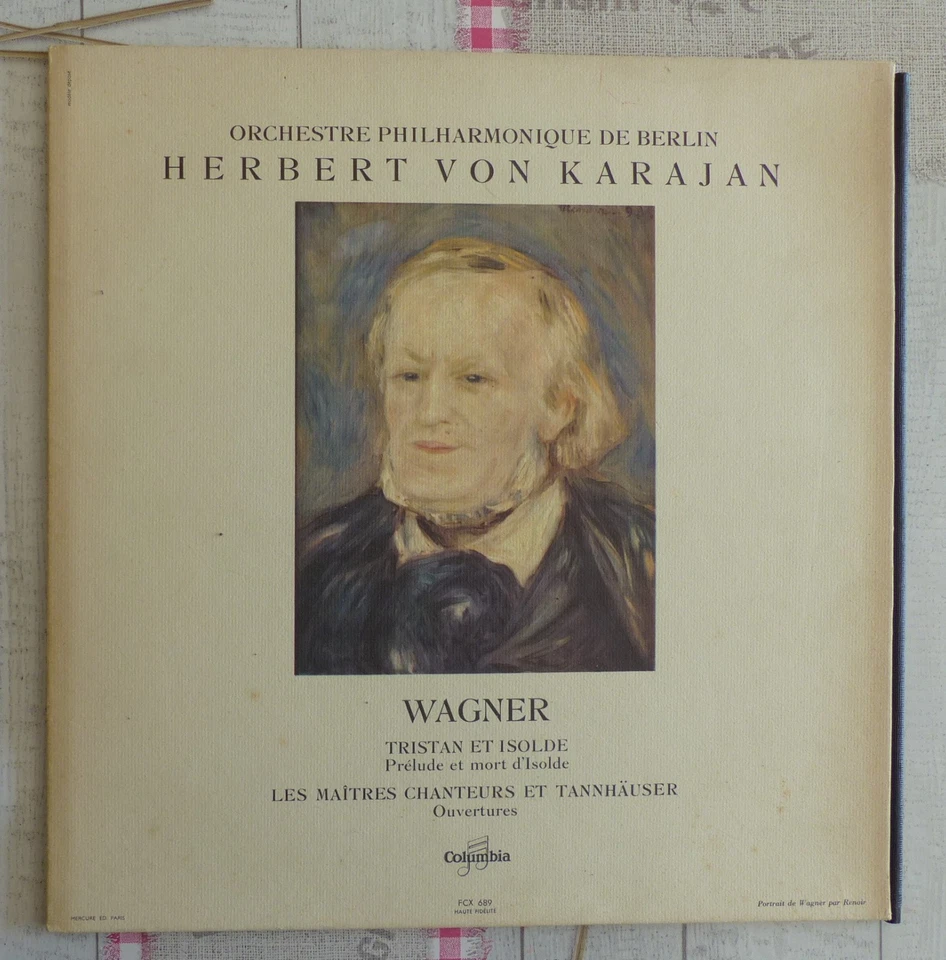33T Wagner - Tristan Et Isolde /Les Maîtres Chanteurs Et Tennhäuser (VG+/VG+/VG+ - Photo 1/4