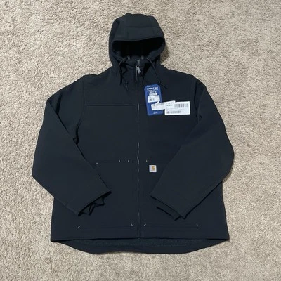 Carhartt Jacket Women XXL 2XL Black Super Dux Relaxed Rain Defender Sherpa Lined - Image 1 of 4