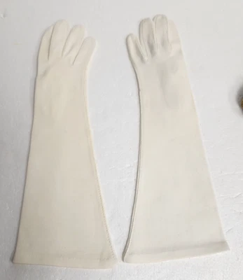 Guantes importados vintage ARIS 100 % algodón niños talla 6 marfil Filipinas Foto 1 de 4