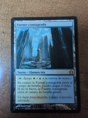 Hallowed Fountain Return to Ravnica MTG Spanish Magic The Gathering - Image 1 of 3