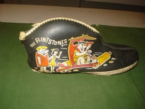 1961 "THE FLINTSTONES" Hanna Barbera Original CHILDREN'S vinyl "SLIPPER"-Nice - Picture 1 of 5