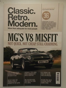 Classic Retro Modern magazine #36 Sep/Oct 2025 MG's V8 Misfit, 190 Boxy Benz - Picture 1 of 1