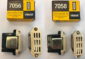 SUONERIA VIMAR BRONZO 12 V O 220 VOLTS 7056 7058 MADE IN ITALY CAMPANELLO - Imagen 1 de 3