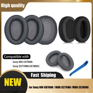 EarPads Cushions For Sony WH-CH700N / MDR-ZX770BN /MDR-ZX780DC Headphones Parts - Picture 1 of 16