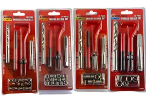 Thread Repair Set Kit M6 M8 M10 M12 Helicoil Tap Drill Threads Repairing Helicoi - Picture 1 of 50