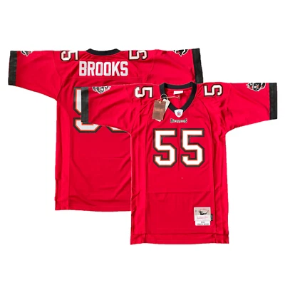 MITCHELL & NESS Tampa Bay Buccaneers Trikot Herren NFL M&N Retro Top - Brooks 55 - Neu