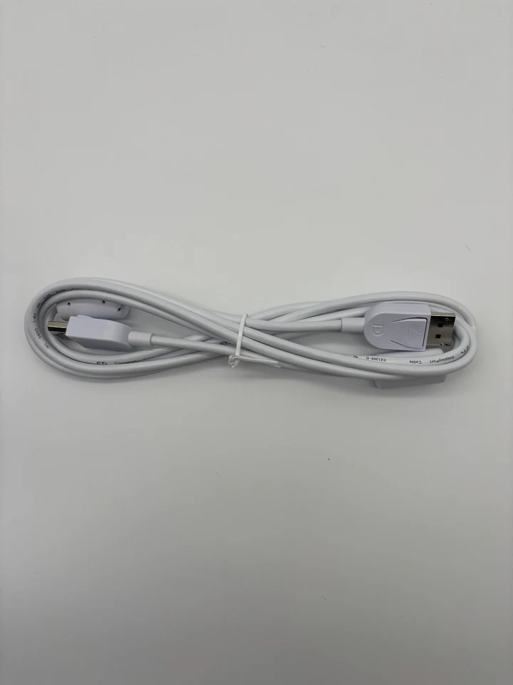 Kabel DP auf DP weiß 2 m - Bild 1 von 1