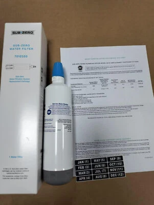 1 PACK Sub-Zero 7012333 UC-15 Replacement Ice Maker Water Filter- White New - Image 1 of 4