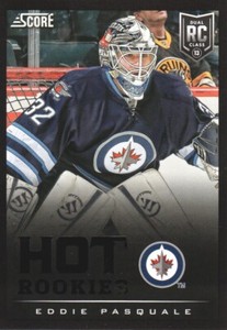 2013-14 Score Hockey Black #596 Eddie Pasquale HR