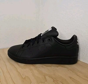 Adidas STAN SMITH J Black/Black White Kids  Shoes  FX7523.    #43 - Picture 1 of 11