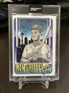 Topps PROJECT 2020 Card 177 - 1989 KEN GRIFFEY JR by Mister Cartoon - Picture 1 of 2