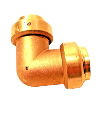 1-1/4" x 1-1/4" ProBite Push Fit/Connect Elbow by Quickfitting LF853 - Image 1 of 3