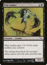 1X Nim Lasher - Mirrodin - FOIL EX MTG CARD