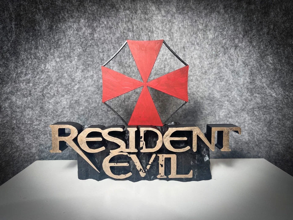 Resident Evil Action Figure Nerd Geek Gift Collection Edition Fan Art Gamer