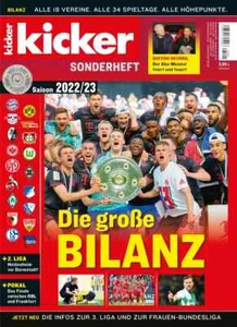Kicker Sonderheft Die Grosse Bilanz Saison 2022/23 Deutscher Fußball Saisonbericht - Bild 1 von 2