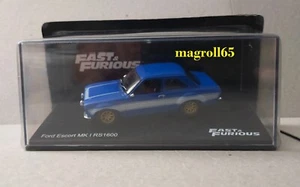 FORD ESCORT MK I RS1600 (1970) FAST & FURIOUS 1/43 NUEVO NEW MINT IN BOX - Imagen 1 de 4
