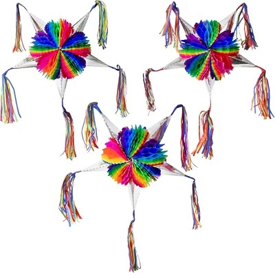 Mexican Piñata (XSMALL 3 Pack) - Mini Pinatas Party Favor - Pinata for Birthday - Image 1 of 4