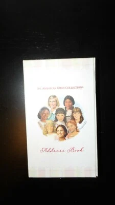 Libreta de direcciones Hallmark American Girl Josefina Molly Addy Kaya Foto 1 de 4