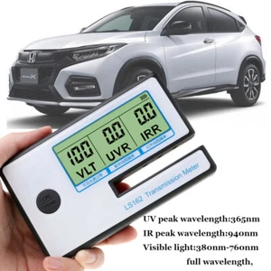 Window Tint Meter Tester  Solar Film Transmission Meter UV IR VLT Rejection - Picture 1 of 8