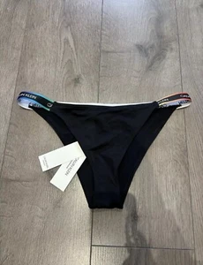 Calvin Klein Bikini Bottoms Size M Medium M Black Brand New With Tags - Imagen 1 de 7
