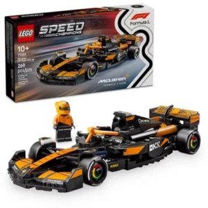 LEGO Speed Champions McLaren F1 Team MCL38 Race Car Toy Building Set 77251 - Picture 1 of 10