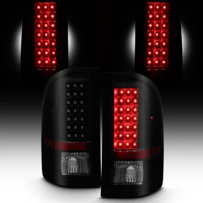Luces traseras LED negras ahumadas para Chevy Silverado 1500/07-14 2500 3500 2007-2013 Foto 1 de 4