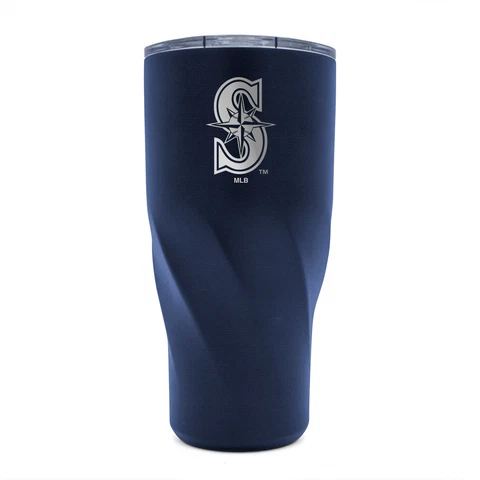 WinCraft Seattle Mariners 30oz. Morgan Stainless Steel Tumbler Cover