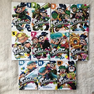SPLATOON MANGA SERIES: 11 PB Books (1-12 Missing #6) VIZ Media Sankichi Hinodeya - Picture 1 of 7