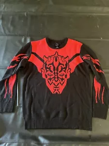 Our Universe Star Wars Darth Maul Red Black Long Sleeve Unisex Small/Medium - Picture 1 of 6