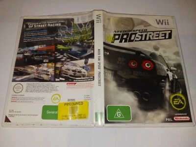 NEED FOR SPEED PROSTREET (NINTENDO WII GAME, G, PAL) - Image 1 of 4