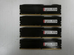 HyperX Fury 64GB (4x16GB) 2666MHZ PC4-21300 DDR4 RAM Memory Kit HX426C16FBK4/64 - Picture 1 of 2